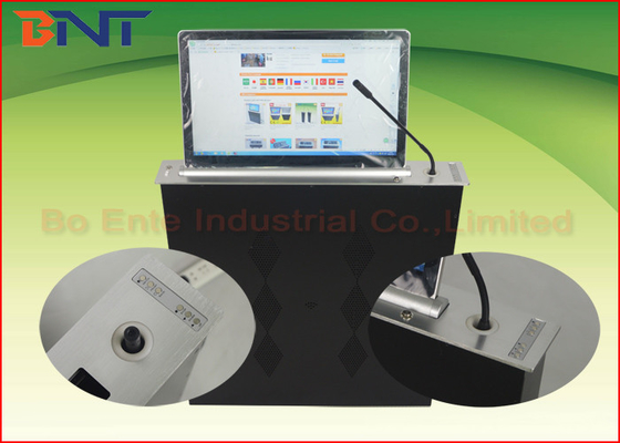 El tablero de la mesa delgado de la conferencia motorizó el LED/la elevación del monitor LCD con la pantalla de FHD