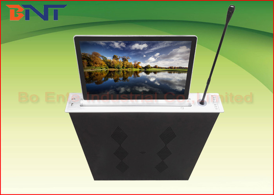 Elevación ultra fina integrada del monitor LCD de la aleación de aluminio con control del panel táctil
