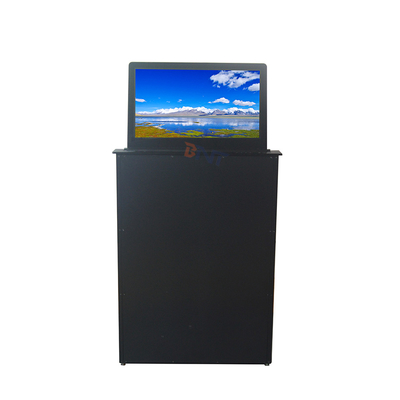 21.5 pulgadas FHD pantalla eléctrica LCD monitor elevador para sala de conferencias