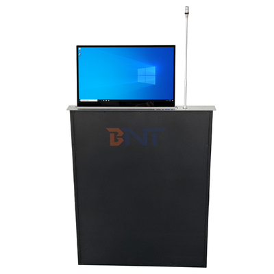 Montaje inteligente con pantalla retráctil, monitor LCD, elevador de alta velocidad, micrófono incorporado para conferencias