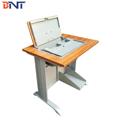 Diseño de la cerradura de la seguridad de Flip Top Computer Desk With
