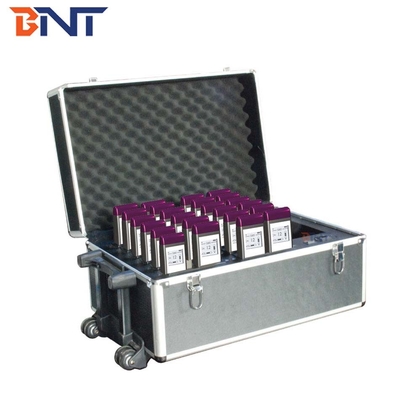 24 cajas mordidas del cargador de la unidad del receptor de infrarrojos para el sistema simultáneo de la traducción