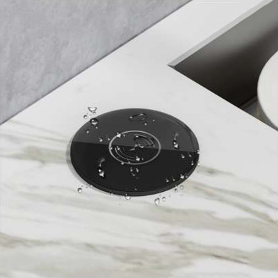 Enchufe de energía eléctrica a prueba de agua enchufe universal enchufe de cocina inteligente enchufe emergente con cargador inalámbrico superior