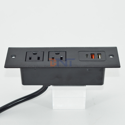 OEM/ODM Sofá multifuncional de oficina con conexión a la mesa con conexión USB A+C
