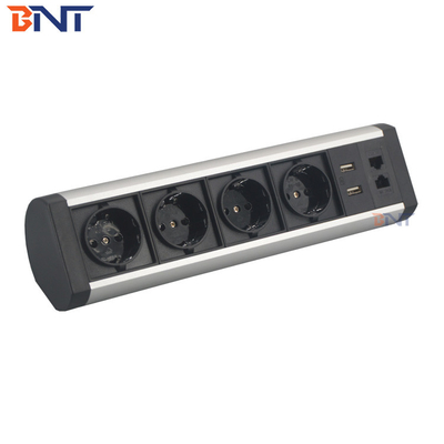 Boente eu conector eléctrico de la mesa de sujeción del borde de la toma de contacto de escritorio montado / toma de contacto de escritorio móvil montaje toma de contacto de la mesa