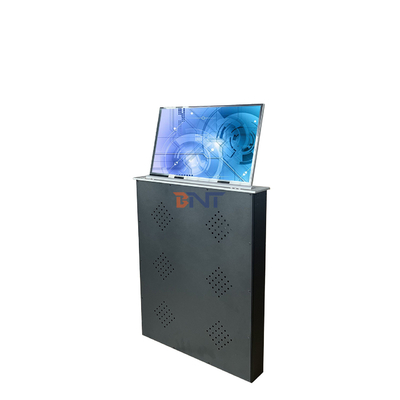 Nueva llegada 15,6 pulgadas Motorizado de la pantalla de elevación 6mm Ultra estrecho marco de pantalla de LCD elevador para el sistema de conferencias sin papel