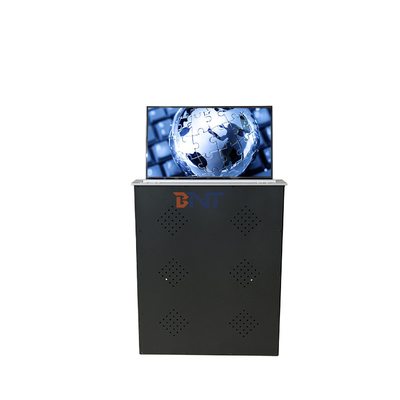 Nueva llegada 15,6 pulgadas Motorizado de la pantalla de elevación 6mm Ultra estrecho marco de pantalla de LCD elevador para el sistema de conferencias sin papel