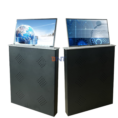 Nueva llegada 15,6 pulgadas Motorizado de la pantalla de elevación 6mm Ultra estrecho marco de pantalla de LCD elevador para el sistema de conferencias sin papel