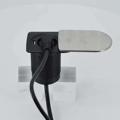 Mini toma escondida debajo del escritorio muebles de escritorio mesa 1 UE 1 cargador USB A