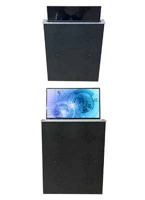 Ultra delgado ultra estrecho Mini retráctil motorizado de elevación del monitor con pantalla FHD