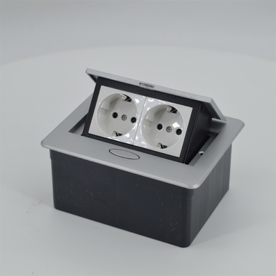 OEM/ODM Modern Office Essential BNT Socket de alimentación emergente con 2 tomas de corriente alterna incorporadas