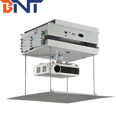 Proyector eléctrico de tijeras montado en el techo de elevación motorizada con control remoto