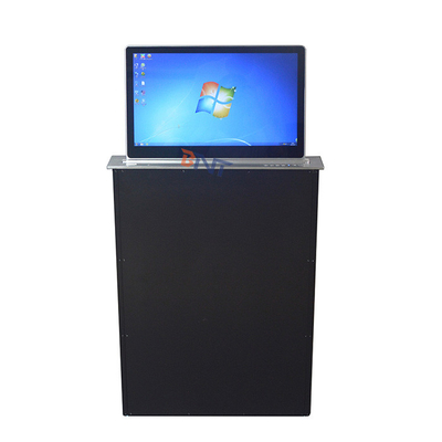 Motorizado 15,6 pulgadas pantalla táctil LCD elevador de monitor para el sistema de oficina sin papel