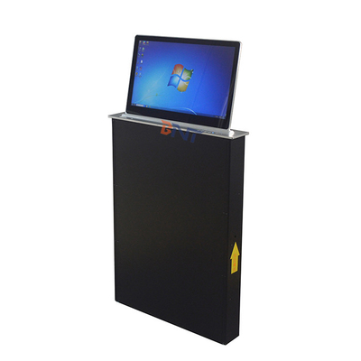 Motorizado 15,6 pulgadas pantalla táctil LCD elevador de monitor para el sistema de oficina sin papel