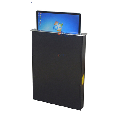 Motorizado 15,6 pulgadas pantalla táctil LCD elevador de monitor para el sistema de oficina sin papel
