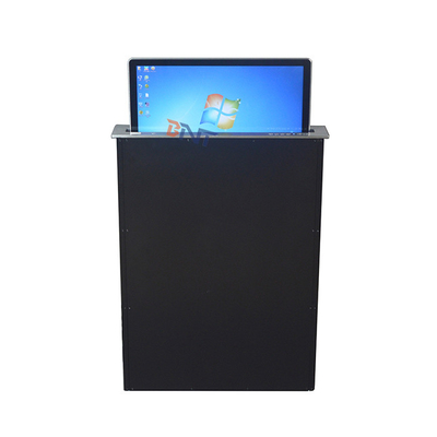 Motorizado 15,6 pulgadas pantalla táctil LCD elevador de monitor para el sistema de oficina sin papel