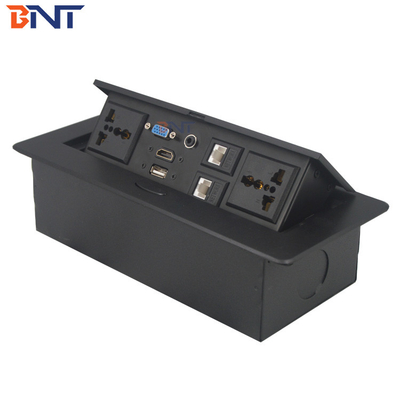 Enchufes de escritorio hidráulicos, enchufes de alimentación con conector XRL