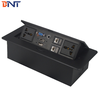 Enchufes de escritorio hidráulicos, enchufes de alimentación con conector XRL