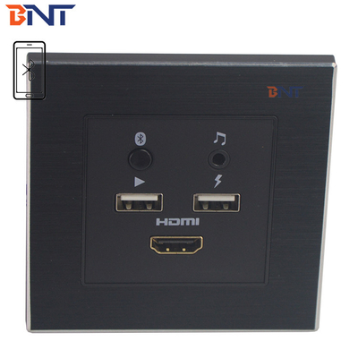 Mini Media Hub montado con el puerto de carga de energía USB 5 V 2.1 A