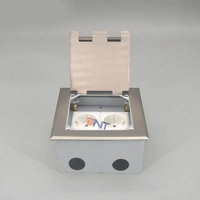 caja de toma de corriente de doble EU de oro