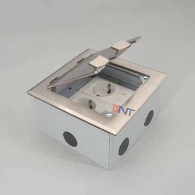 caja de toma de corriente de doble EU de oro