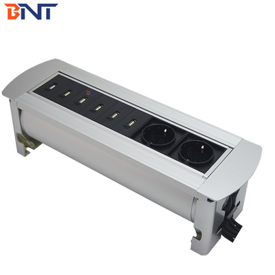 Interfaz de datos usb con toma de corriente automática oculta con ángulo de vuelco de 180 grados MK10200EU