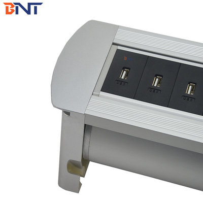 Interfaz de datos usb con toma de corriente automática oculta con ángulo de vuelco de 180 grados MK10200EU