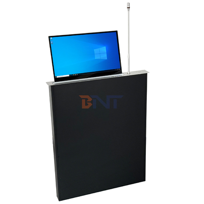 Montaje inteligente con pantalla retráctil, monitor LCD, elevador de alta velocidad, micrófono incorporado para conferencias