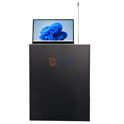 Montaje inteligente con pantalla retráctil, monitor LCD, elevador de alta velocidad, micrófono incorporado para conferencias
