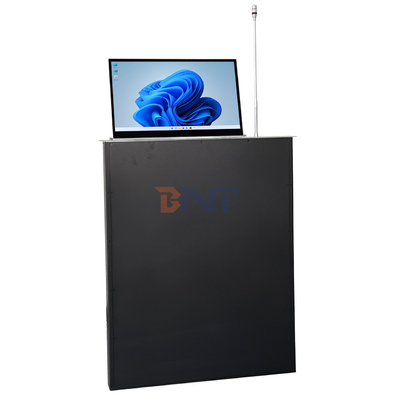 Montaje inteligente con pantalla retráctil, monitor LCD, elevador de alta velocidad, micrófono incorporado para conferencias