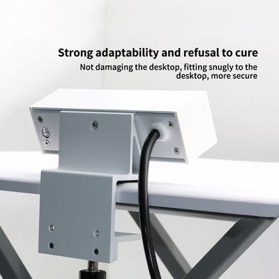 Regleta de alimentación de escritorio con abrazadera multifuncional, 2 enchufes de CA, USB A+C, carga rápida US