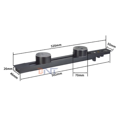 Conveniente conector de vía de transmisión de corriente de salida múltiple montado en la pared Nuevo conector de aleación de aluminio extraíble con interfaz de corriente débil