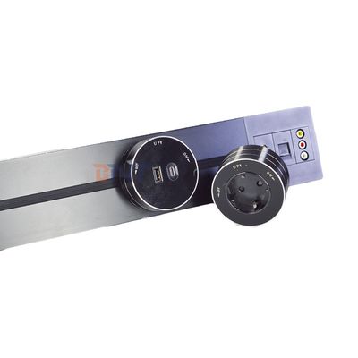 Nuevo enchufe extraíble Interfaz de corriente débil Conveniente en la pared con salida múltiple enchufe de vía de tren eléctrico