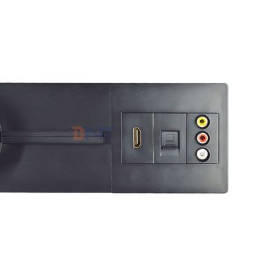 Nuevo enchufe extraíble Interfaz de corriente débil Conveniente en la pared con salida múltiple enchufe de vía de tren eléctrico