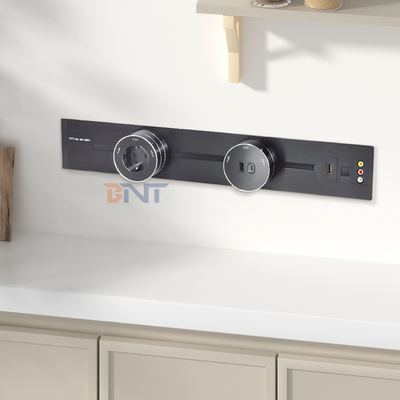 Nuevo enchufe extraíble Interfaz de corriente débil Conveniente en la pared con salida múltiple enchufe de vía de tren eléctrico