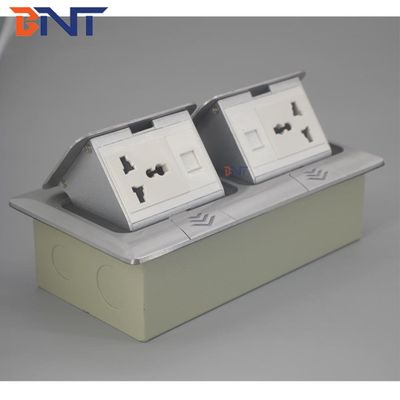 Diseño de rebote lento de enchufe emergente de aleación de aluminio para un funcionamiento suave Suministro de energía personalizable