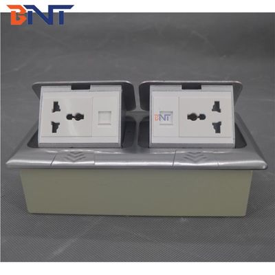Diseño de rebote lento de enchufe emergente de aleación de aluminio para un funcionamiento suave Suministro de energía personalizable