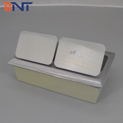 Diseño de rebote lento de enchufe emergente de aleación de aluminio para un funcionamiento suave Suministro de energía personalizable
